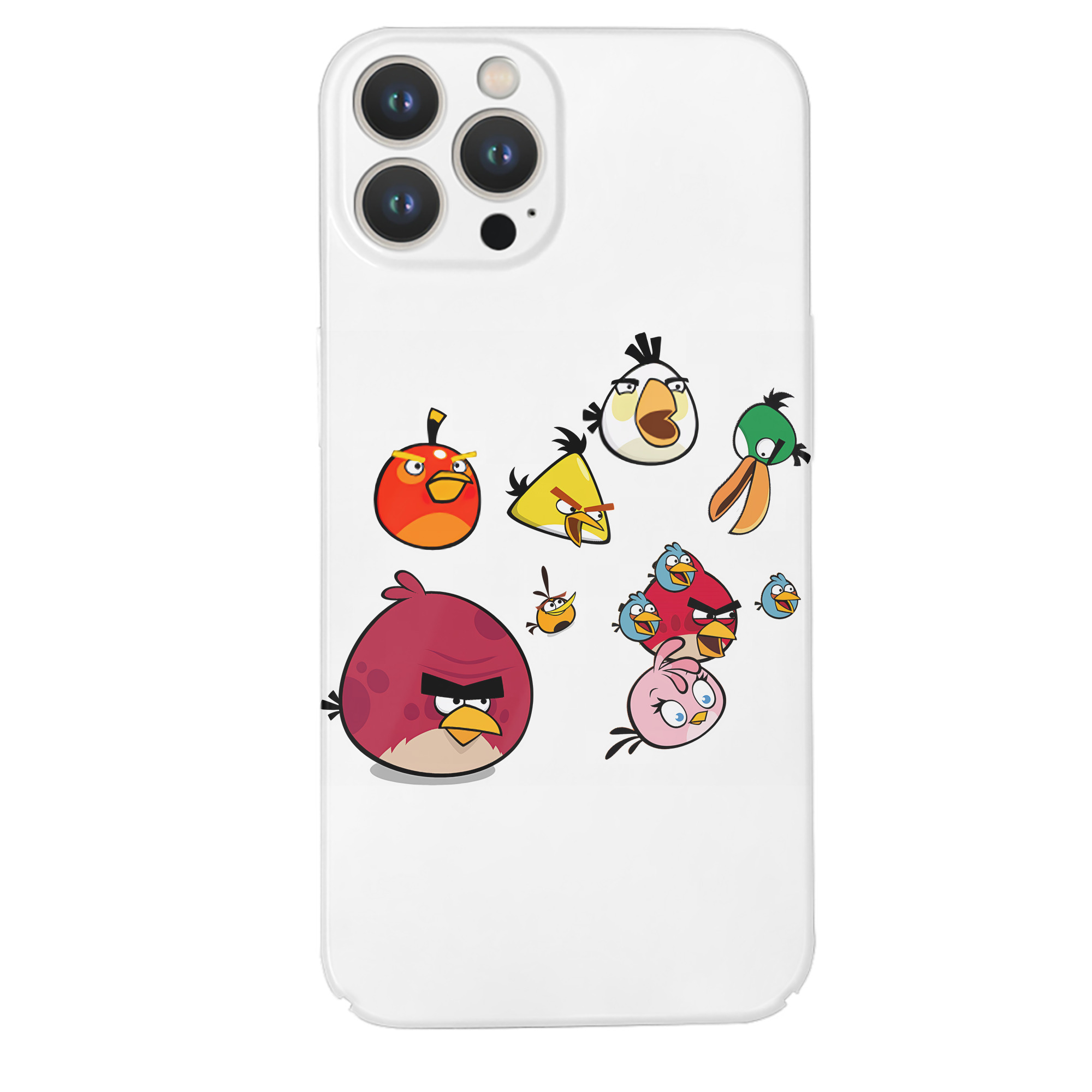 （画像用） Angry Birds アングリーバード 【iPhone 14シリーズ対応】ハードケース